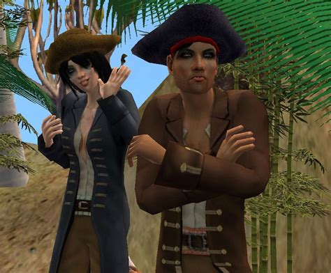 the sims 4 pirate|4 Pirate Outfits for Males and Females .
